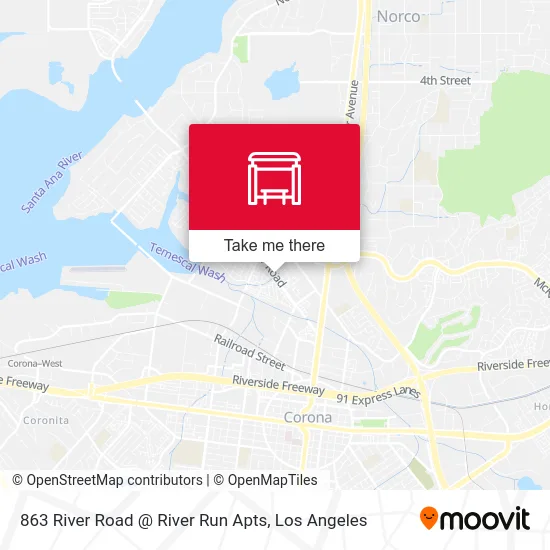 863 River Road @ River Run Apts map