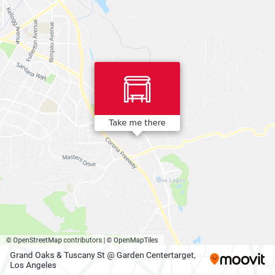 Grand Oaks & Tuscany St @ Garden Centertarget map