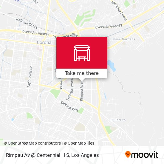 Rimpau Av @ Centennial H S map
