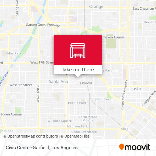 Mapa de Civic Center-Garfield