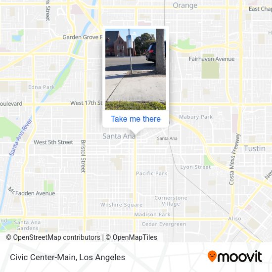 Mapa de Civic Center-Main