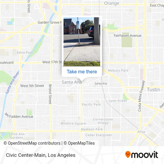 Civic Center-Main map