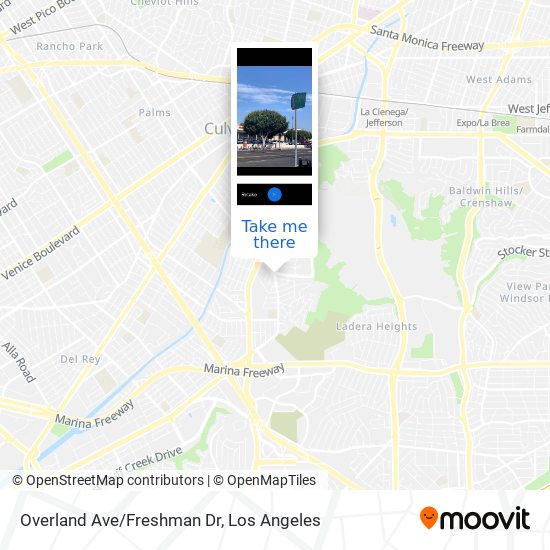 Mapa de Overland Ave/Freshman Dr