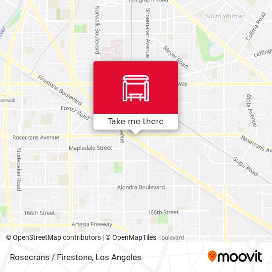 Rosecrans / Firestone map