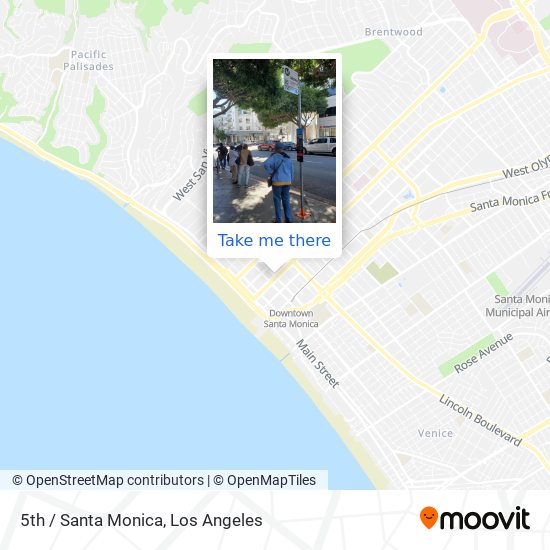 Mapa de 5th / Santa Monica