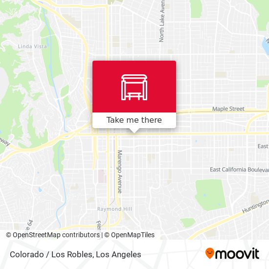 Colorado / Los Robles map