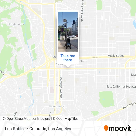 Los Robles / Colorado map