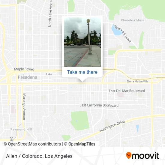 Allen / Colorado map