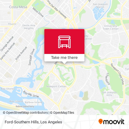 Ford-Southern Hills map