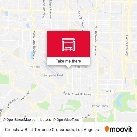 Mapa de Crenshaw Bl at Torrance Crossroads