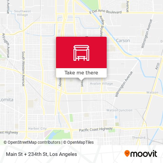 Mapa de Main St + 234th St