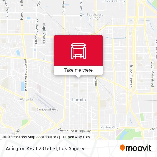 Arlington Av at 231st St map