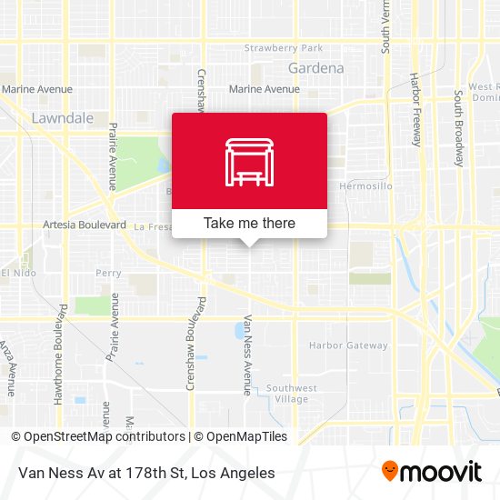 Mapa de Van Ness Av at 178th St