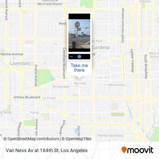 Van Ness Av at 164th St map