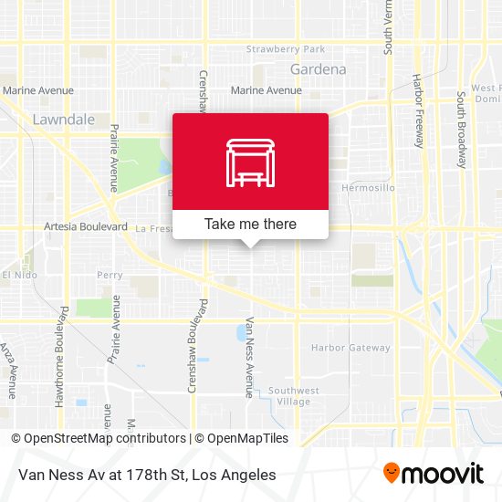 Mapa de Van Ness Av at 178th St