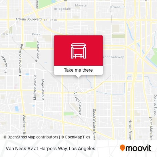 Mapa de Van Ness Av at Harpers Way
