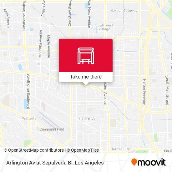 Mapa de Arlington Av at Sepulveda Bl