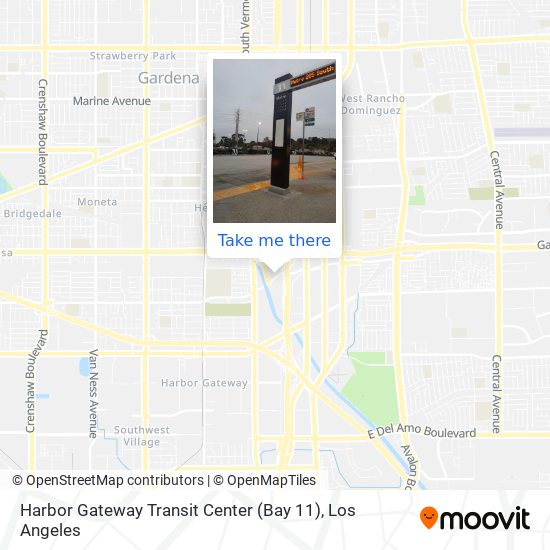 Mapa de Harbor Gateway Transit Center (Bay 11)