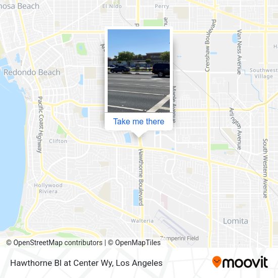 Mapa de Hawthorne Bl at Center Wy