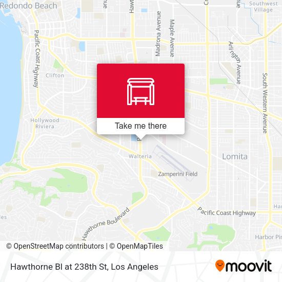 Mapa de Hawthorne Bl at 238th St
