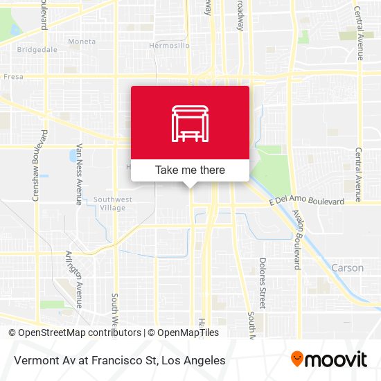 Mapa de Vermont Av at Francisco St