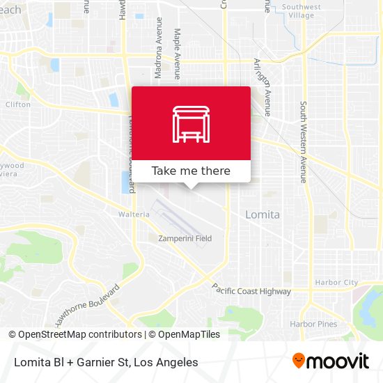Lomita Bl + Garnier St map