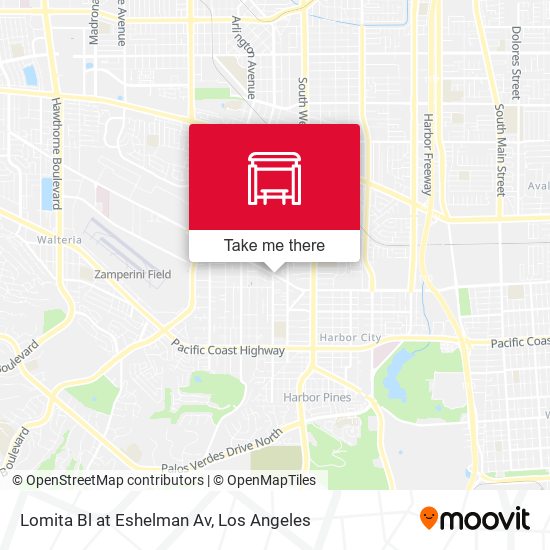 Mapa de Lomita Bl at Eshelman Av