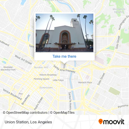 Union Station map