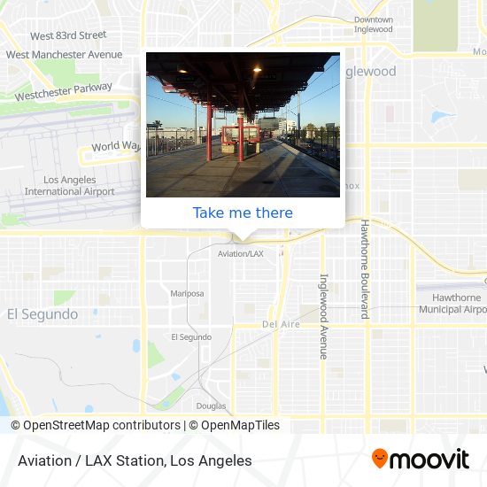 Aviation / LAX Station map