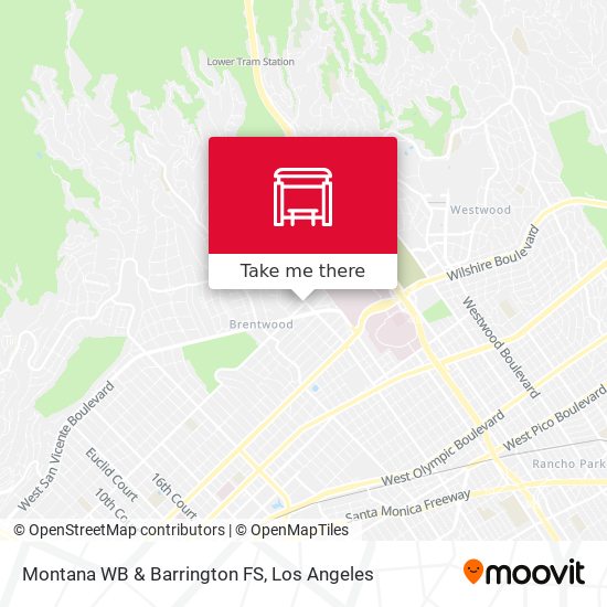 Mapa de Montana WB & Barrington  FS