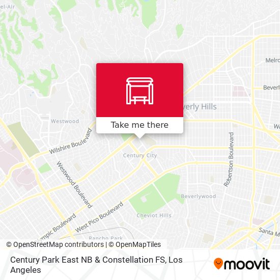 Century Park East NB & Constellation FS map