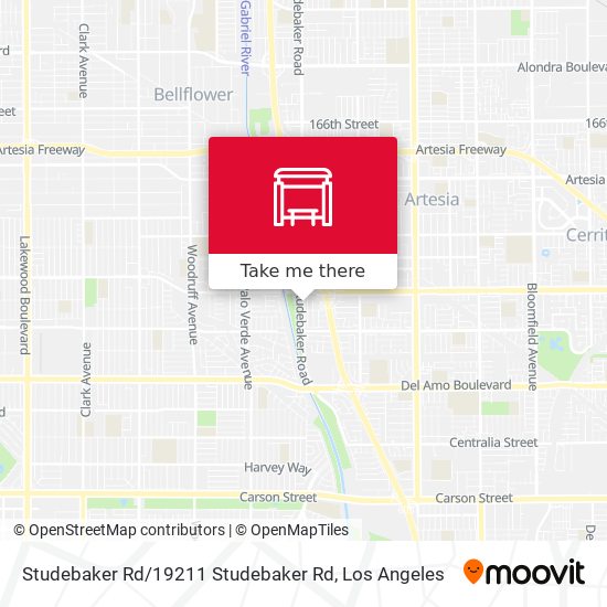 Mapa de Studebaker Rd / 19211 Studebaker Rd