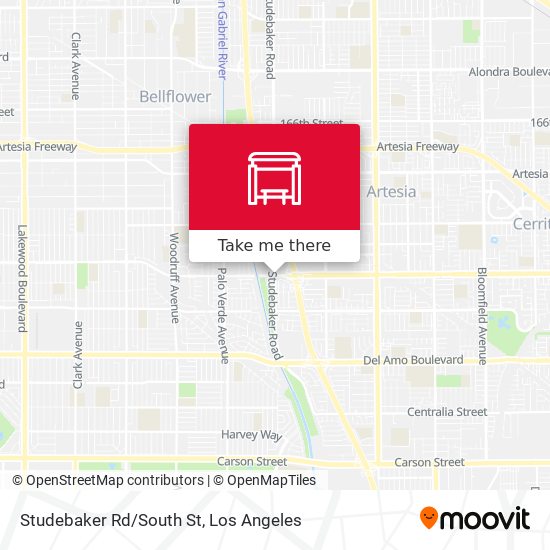 Mapa de Studebaker Rd/South St