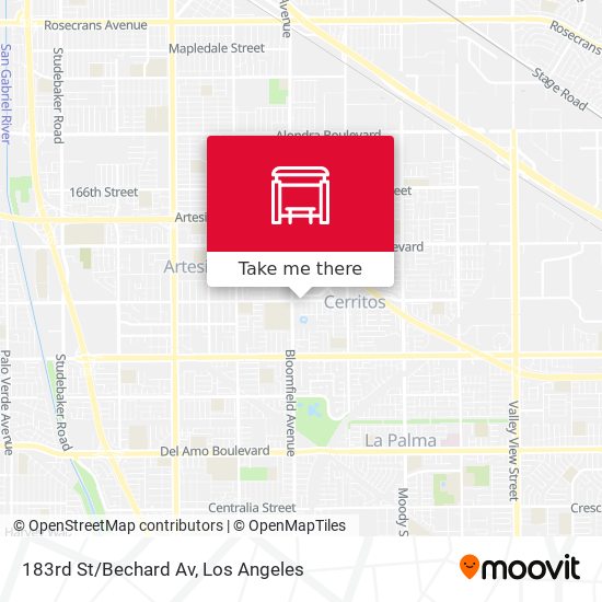 183rd St/Bechard Av map