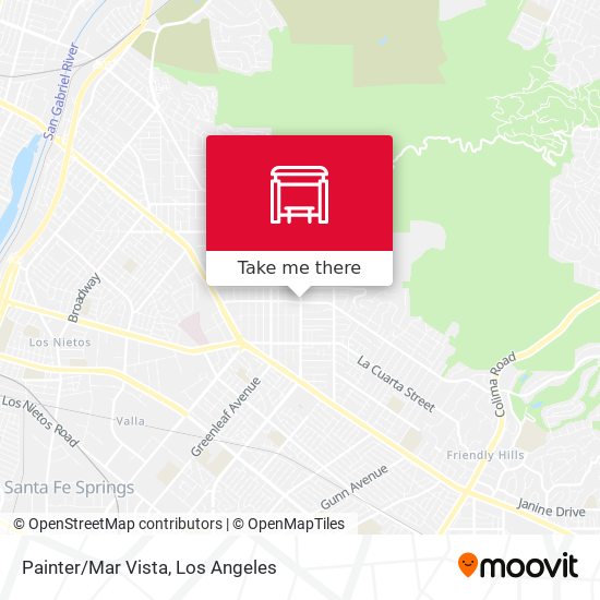 Painter/Mar Vista map
