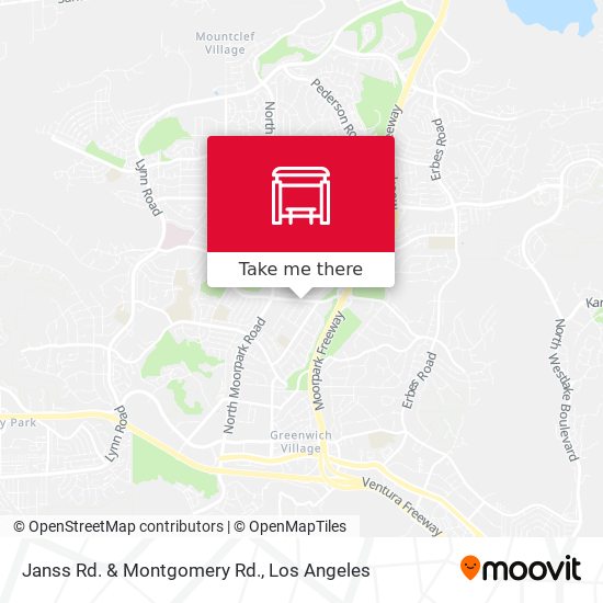 Janss Rd. & Montgomery Rd. map