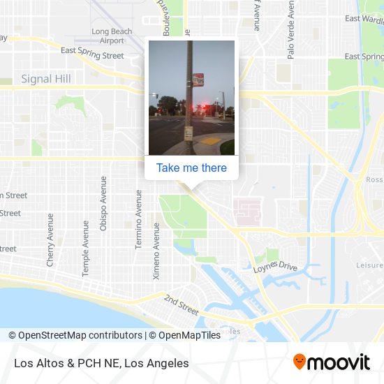 Los Altos & PCH NE map