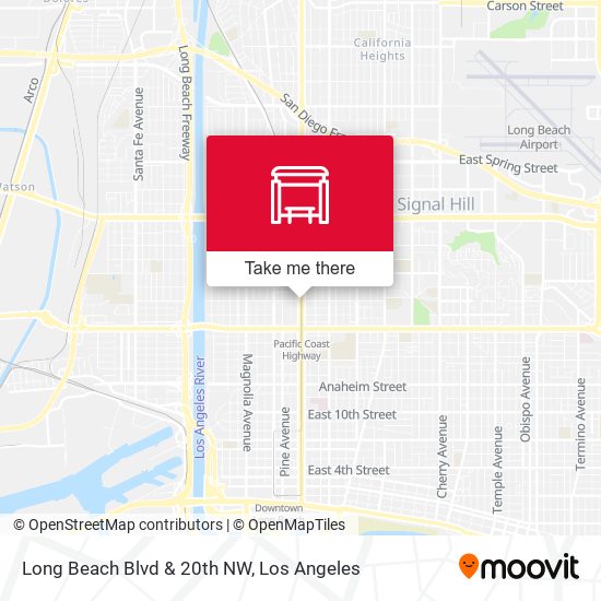 Mapa de Long Beach Blvd & 20th NW