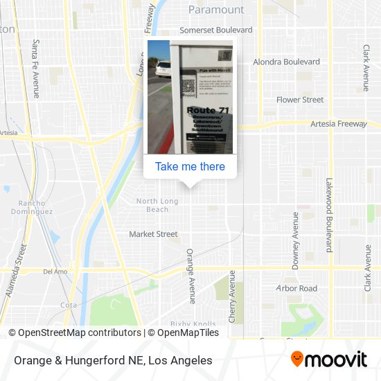 Mapa de Orange & Hungerford NE