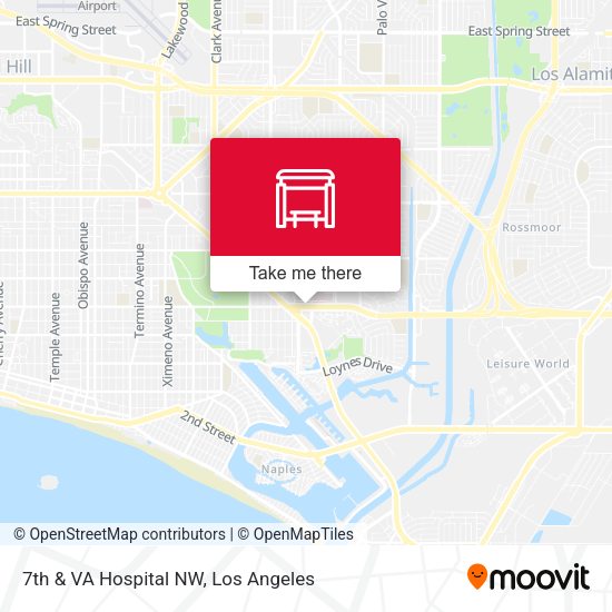 7th & VA Hospital NW map