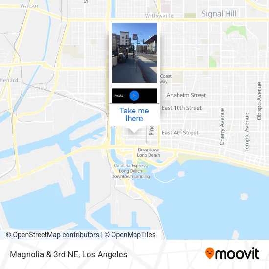Magnolia & 3rd NE map