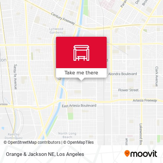 Mapa de Orange & Jackson NE