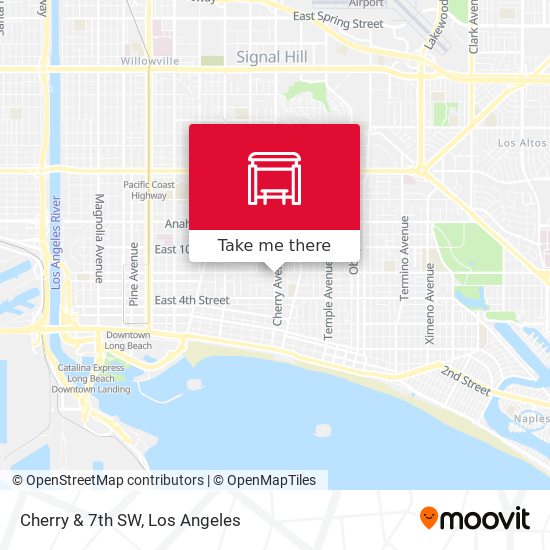 Mapa de Cherry & 7th SW