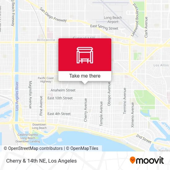 Mapa de Cherry & 14th NE