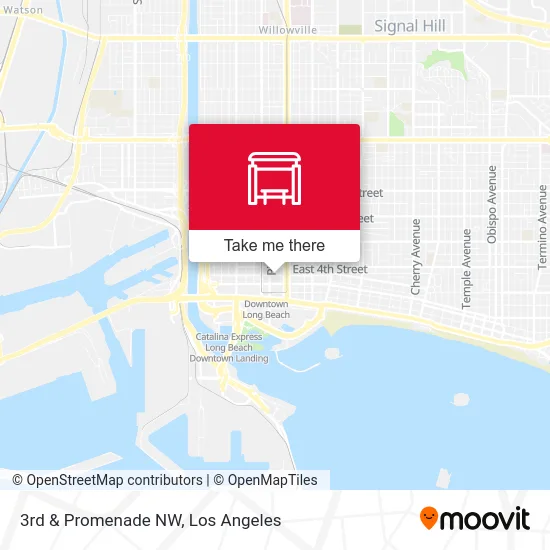3rd & Promenade NW map