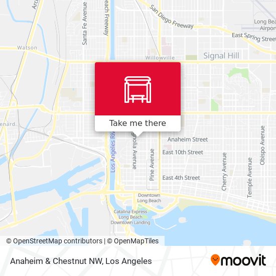 Mapa de Anaheim & Chestnut NW