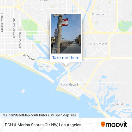 PCH & Marina Shores Ctr NW map