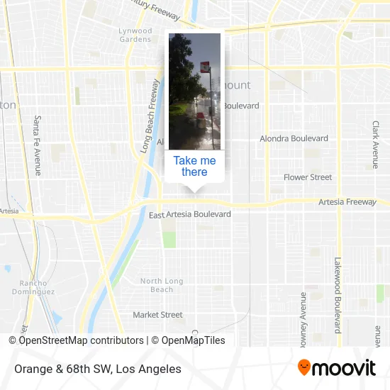 Orange & 68th SW map