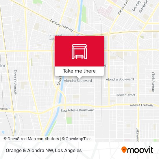 Mapa de Orange & Alondra NW