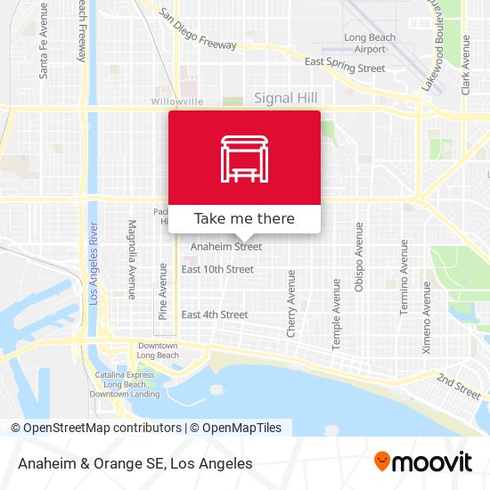 Mapa de Anaheim & Orange SE